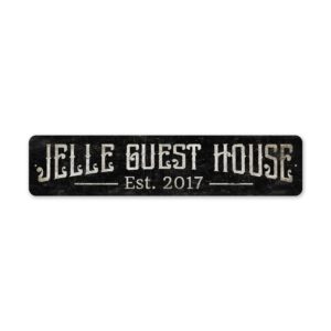 Guest-House-EST-Date-Premium-Quality-Rustic-Metal-Sign-2