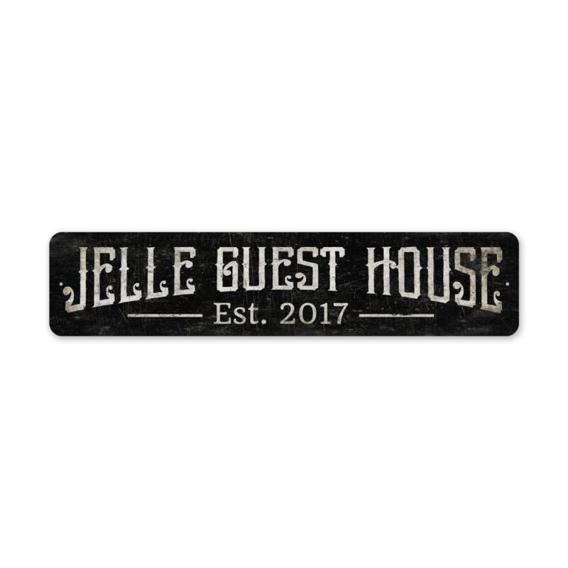 Guest-House-EST-Date-Premium-Quality-Rustic-Metal-Sign-2