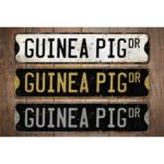 Guinea-Pig-Premium-Quality-Rustic-Metal-Sign-Images