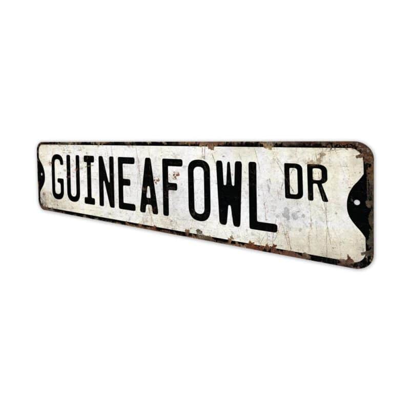 Guineafowl-Premium-Quality-Rustic-Metal-Sign-4