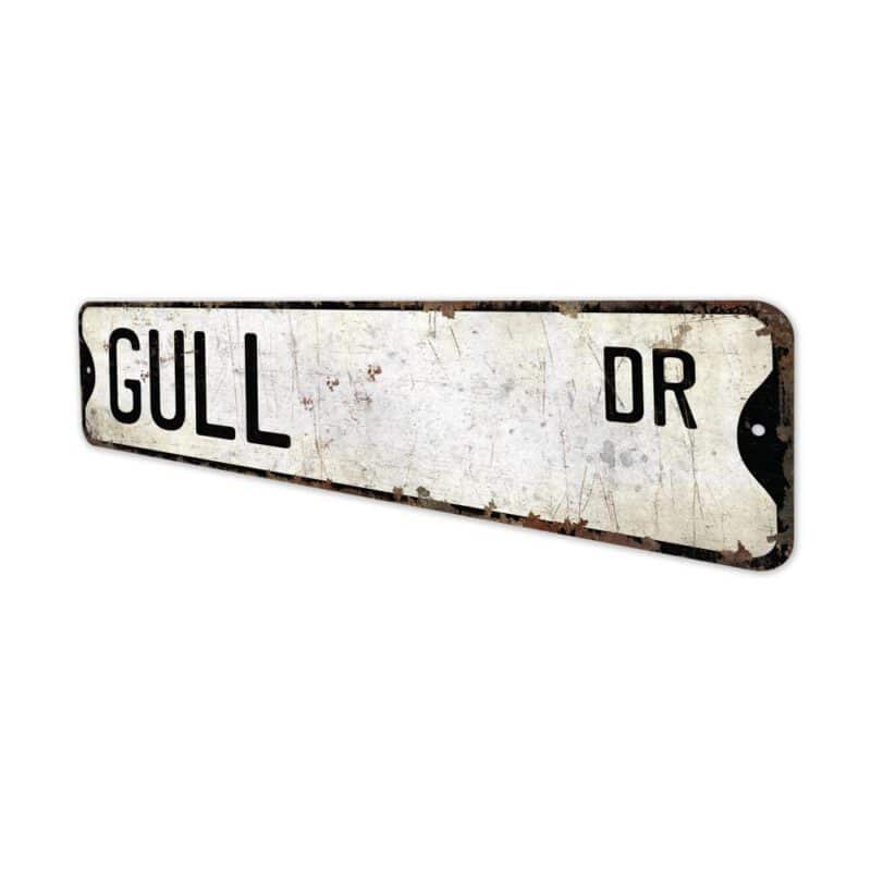 Gull-Premium-Quality-Rustic-Metal-Sign-4