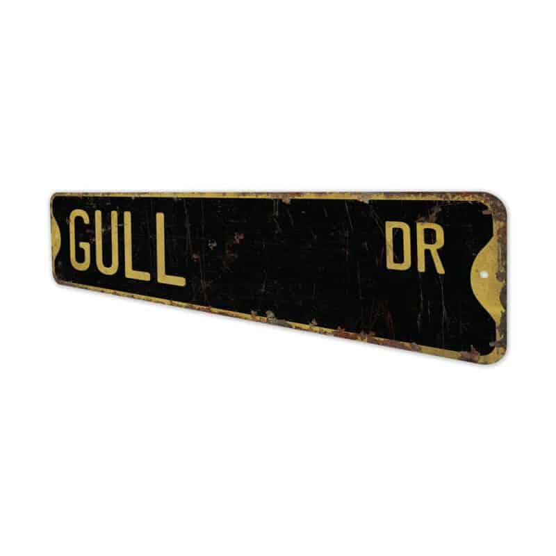 Gull-Premium-Quality-Rustic-Metal-Sign-6