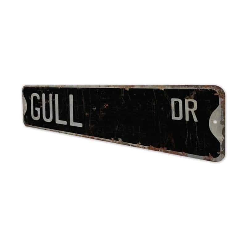 Gull-Premium-Quality-Rustic-Metal-Sign-8