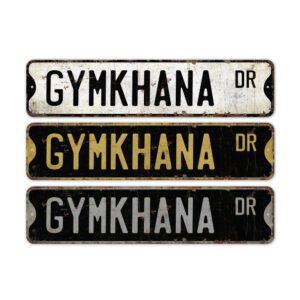 Gymkhana-Premium-Quality-Rustic-Metal-Sign-2