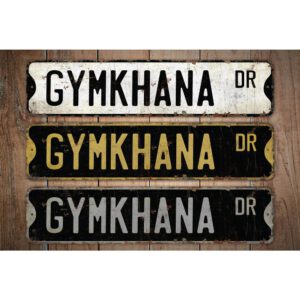 Gymkhana-Premium-Quality-Rustic-Metal-Sign-Images