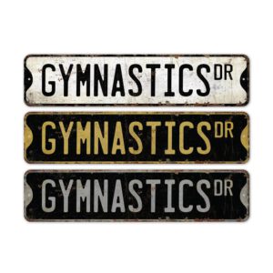 Gymnastics-Premium-Quality-Rustic-Metal-Sign-2