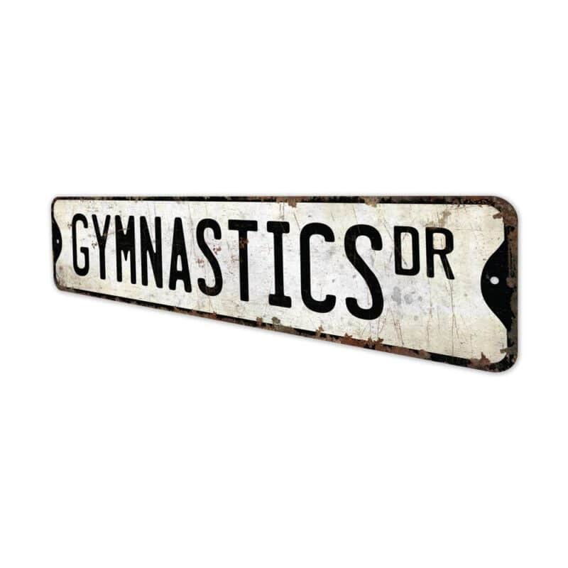 Gymnastics-Premium-Quality-Rustic-Metal-Sign-4