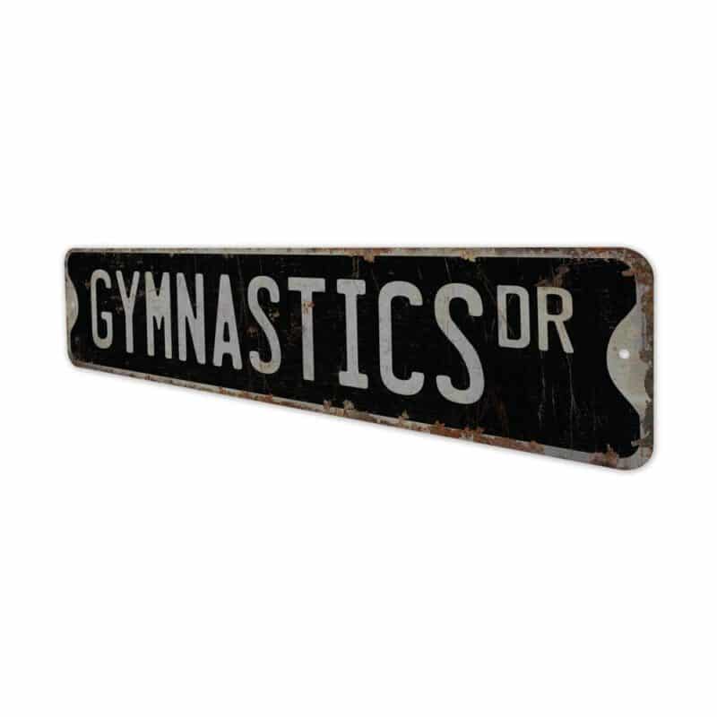 Gymnastics-Premium-Quality-Rustic-Metal-Sign-8