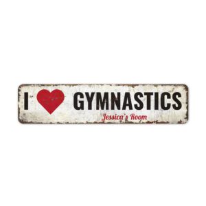 Gymnastics-Sign-Premium-Quality-Rustic-Metal-Sign-2