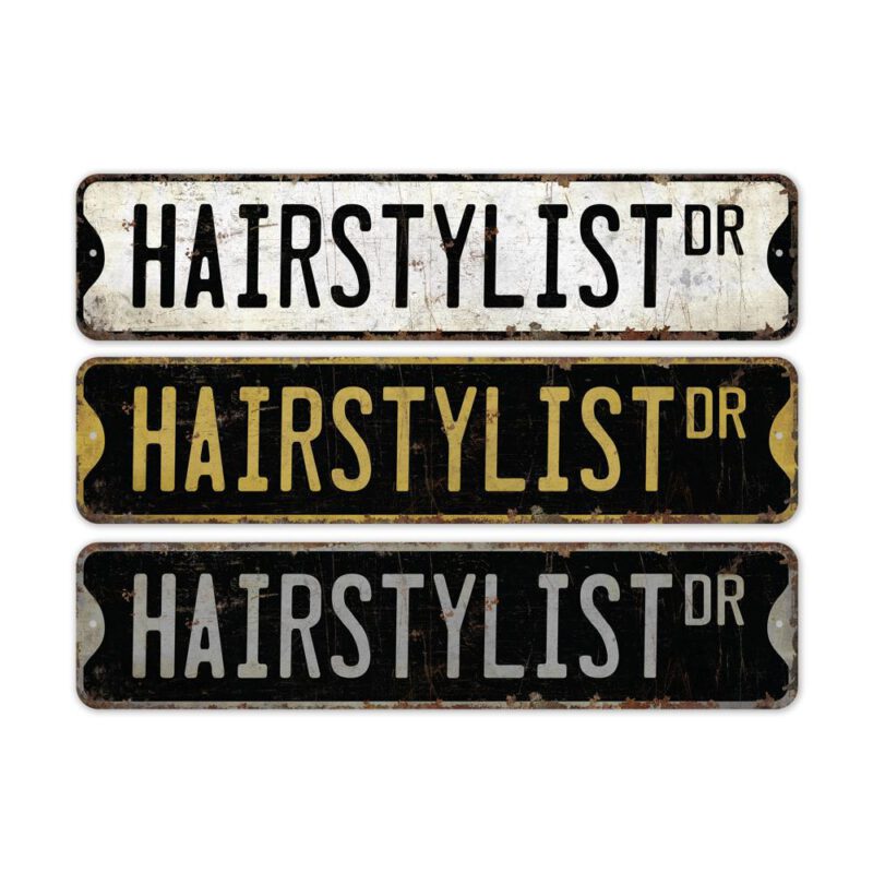 Hairstylist-Premium-Quality-Rustic-Metal-Sign-2