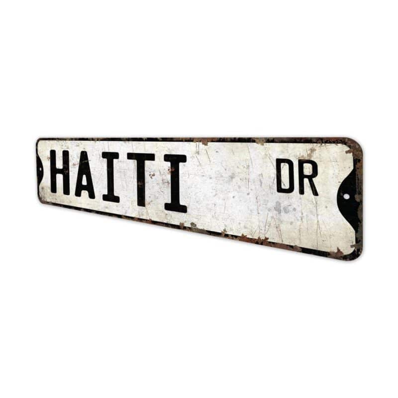 Haiti-Premium-Quality-Rustic-Metal-Sign-4