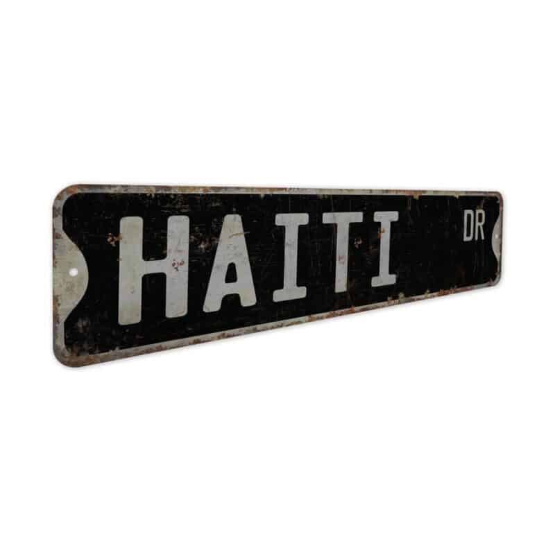 Haiti-Premium-Quality-Rustic-Metal-Sign-7