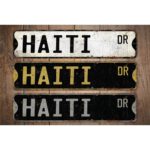 Haiti-Premium-Quality-Rustic-Metal-Sign-Images