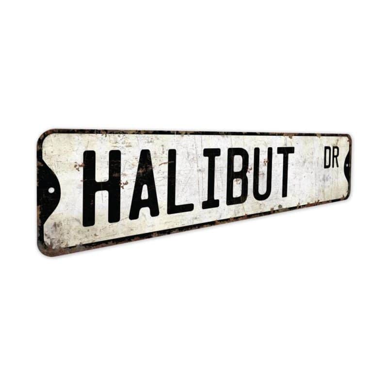 Halibut-Premium-Quality-Rustic-Metal-Sign-3