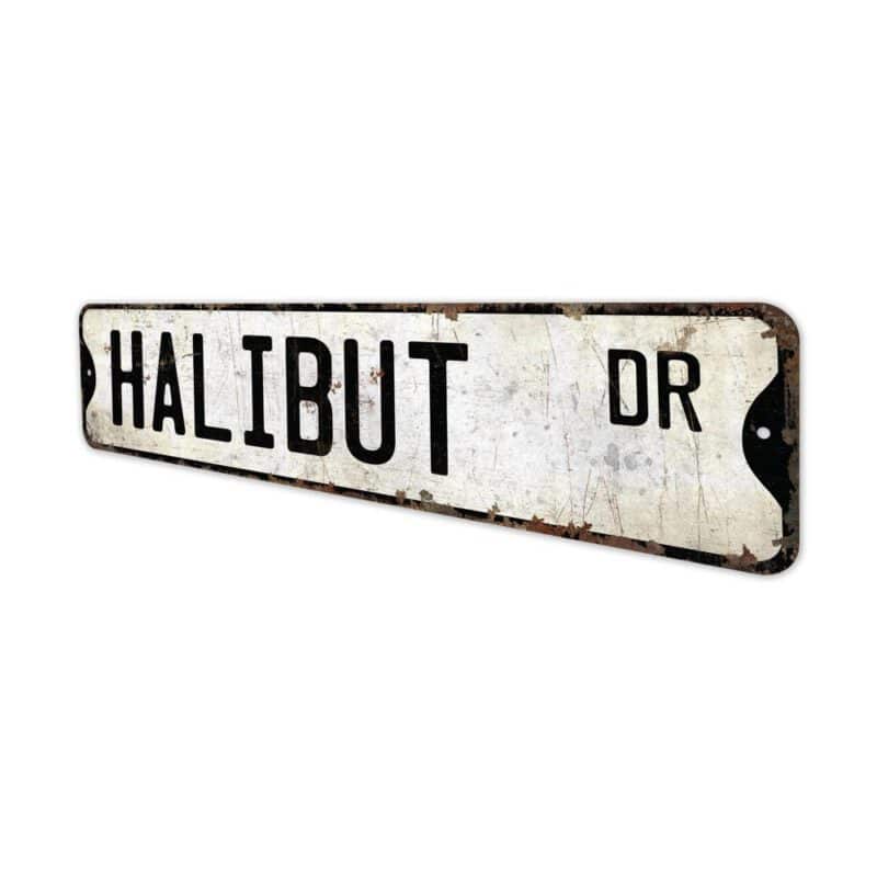 Halibut-Premium-Quality-Rustic-Metal-Sign-4