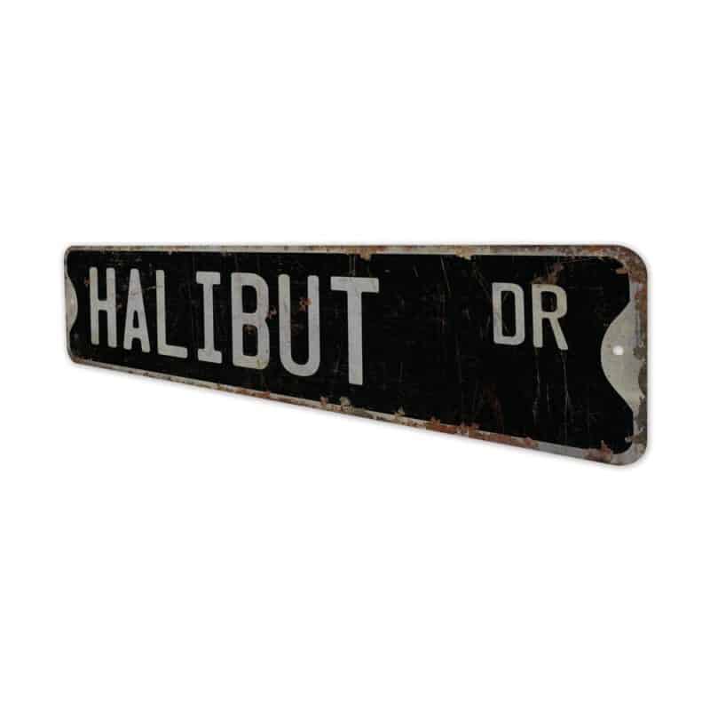 Halibut-Premium-Quality-Rustic-Metal-Sign-8