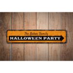 Halloween-Party-Sign-Premium-Quality-Rustic-Metal-Sign-Images