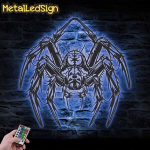 Halloween-Spider-Metal-Wall-Art-Led-Light-3.jpg