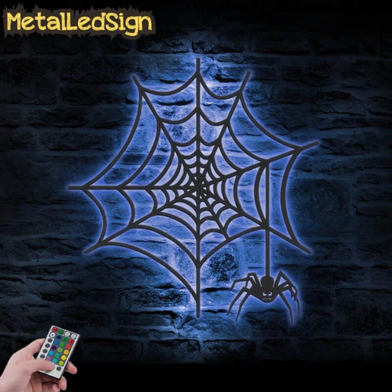 Halloween-Spider-Metal-Wall-Art-Led-Light-3-6.jpg