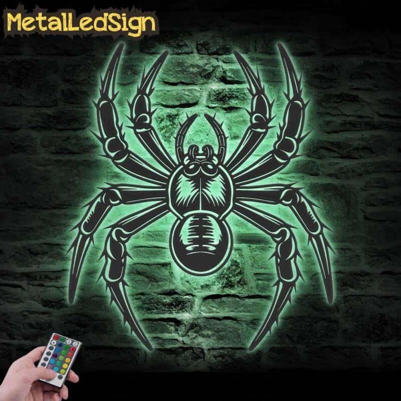 Halloween-Spider-Metal-Wall-Art-Led-Light-5-4.jpg