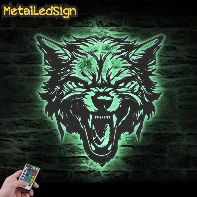 Halloween-Wolf-Angry-Metal-Wall-Art-LED-Light-7.jpg