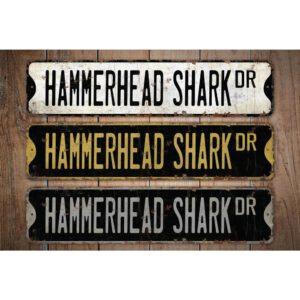 Hammerhead-Shark-Premium-Quality-Rustic-Metal-Sign-Images