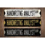 Handwriting-Analyst-Premium-Quality-Rustic-Metal-Sign-Images