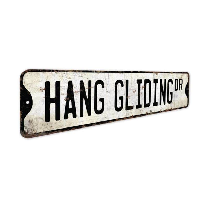 Hang-Gliding-Sign-Premium-Quality-Rustic-Metal-Sign-3