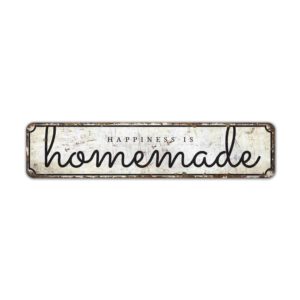 Happiness-is-Homemade-Premium-Quality-Rustic-Metal-Sign-2