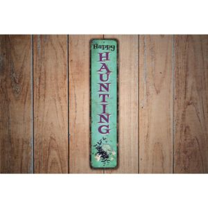 Happy-Haunting-Sign-Premium-Quality-Rustic-Metal-Sign-Images