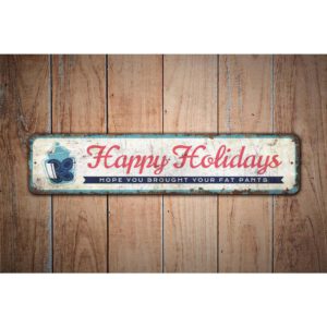 Happy-Holidays-Premium-Quality-Rustic-Metal-Sign-Images