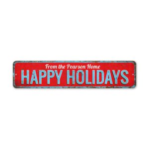 Happy-Holidays-Sign-Premium-Quality-Rustic-Metal-Sign-2-1