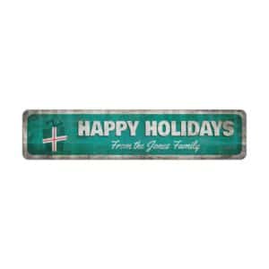 Happy-Holidays-Sign-Premium-Quality-Rustic-Metal-Sign-2