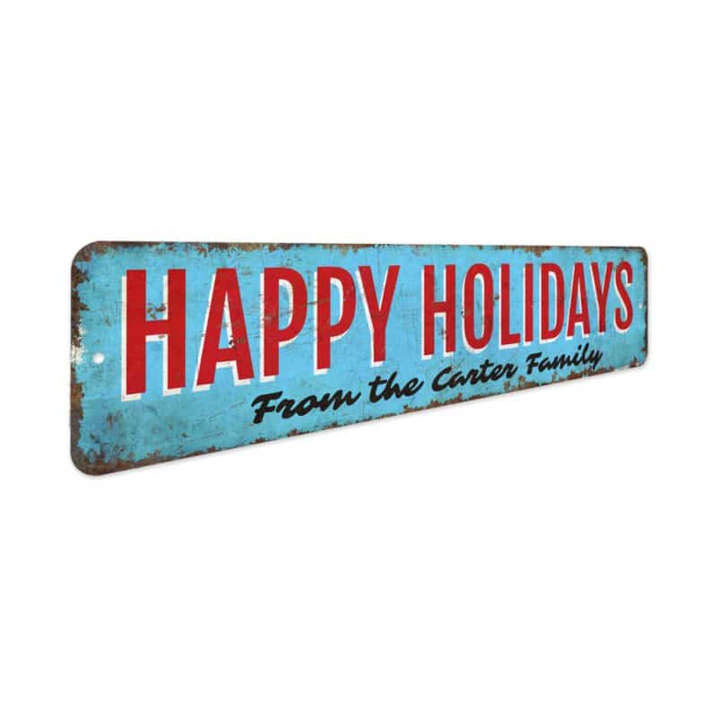 Happy-Holidays-Sign-Premium-Quality-Rustic-Metal-Sign-3-3