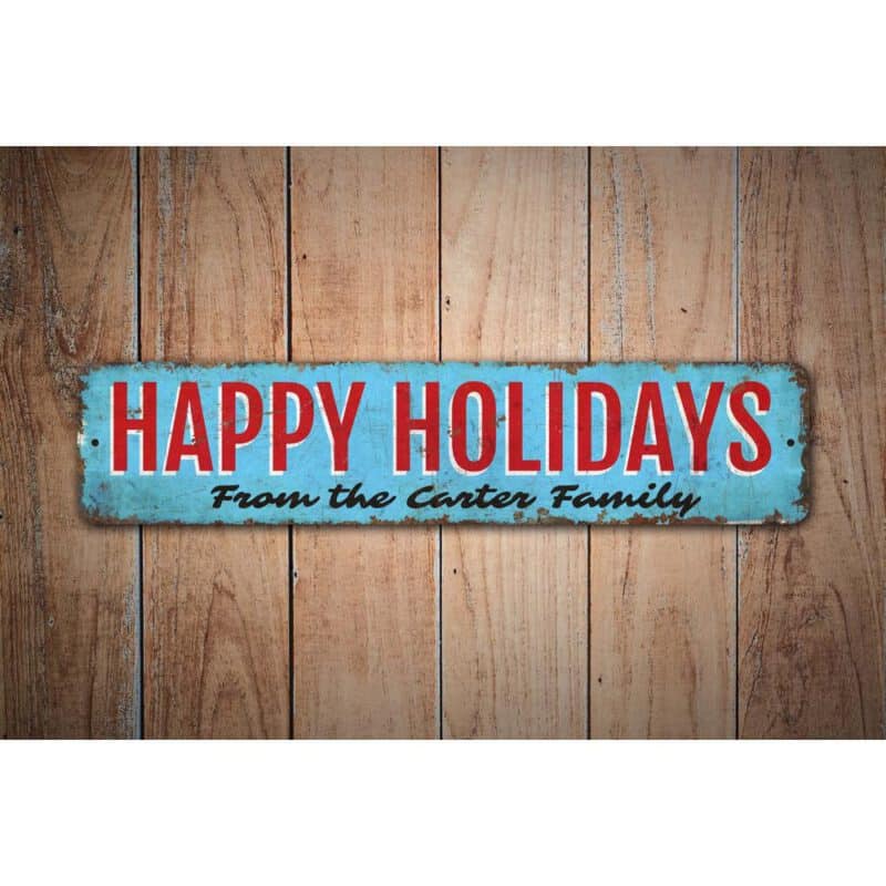 Happy-Holidays-Sign-Premium-Quality-Rustic-Metal-Sign-Images-3