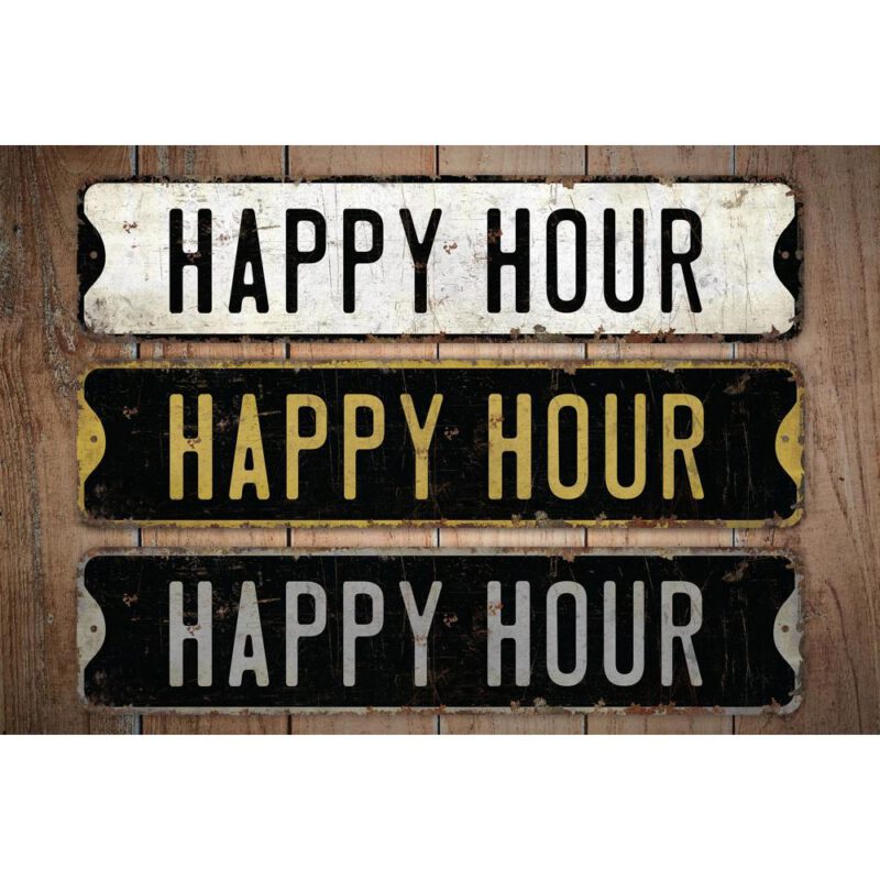 Happy-Hour-Sign-Premium-Quality-Rustic-Metal-Sign-Images