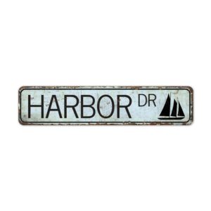 Harbor-Dr-Sign-Premium-Quality-Rustic-Metal-Sign-2