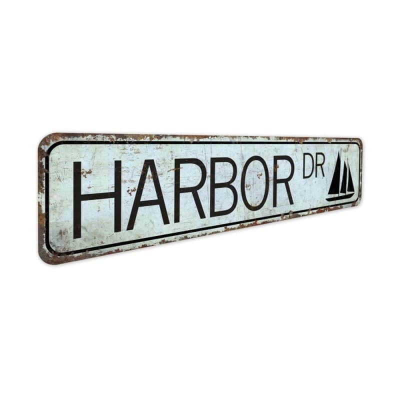 Harbor-Dr-Sign-Premium-Quality-Rustic-Metal-Sign-3