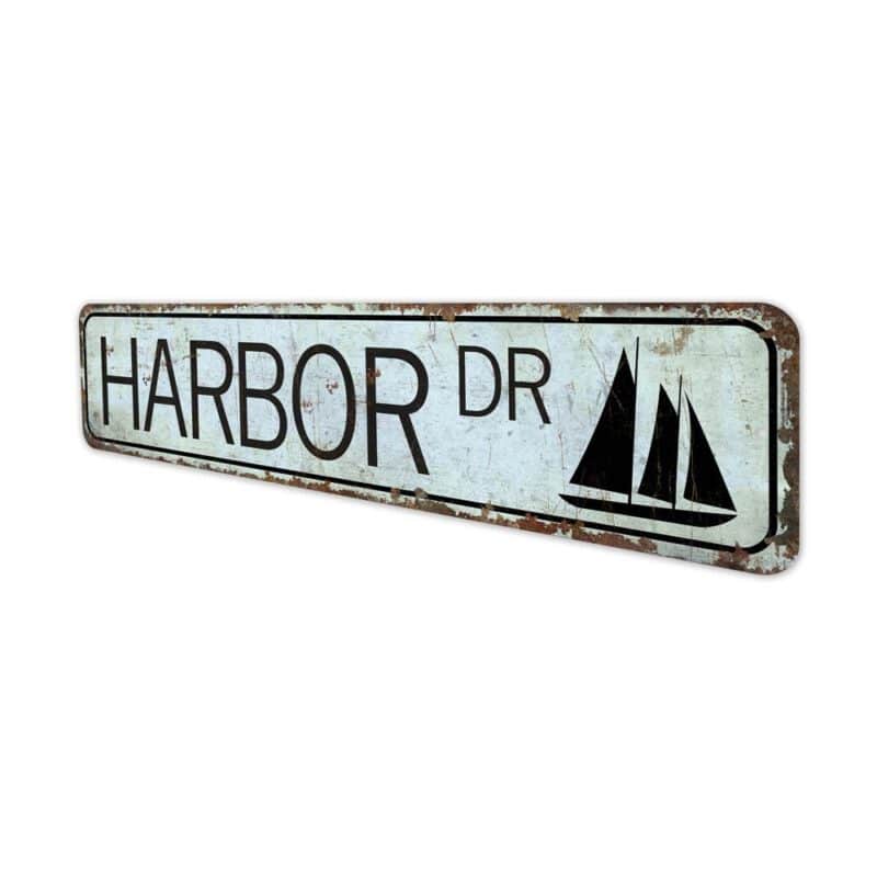 Harbor-Dr-Sign-Premium-Quality-Rustic-Metal-Sign-4