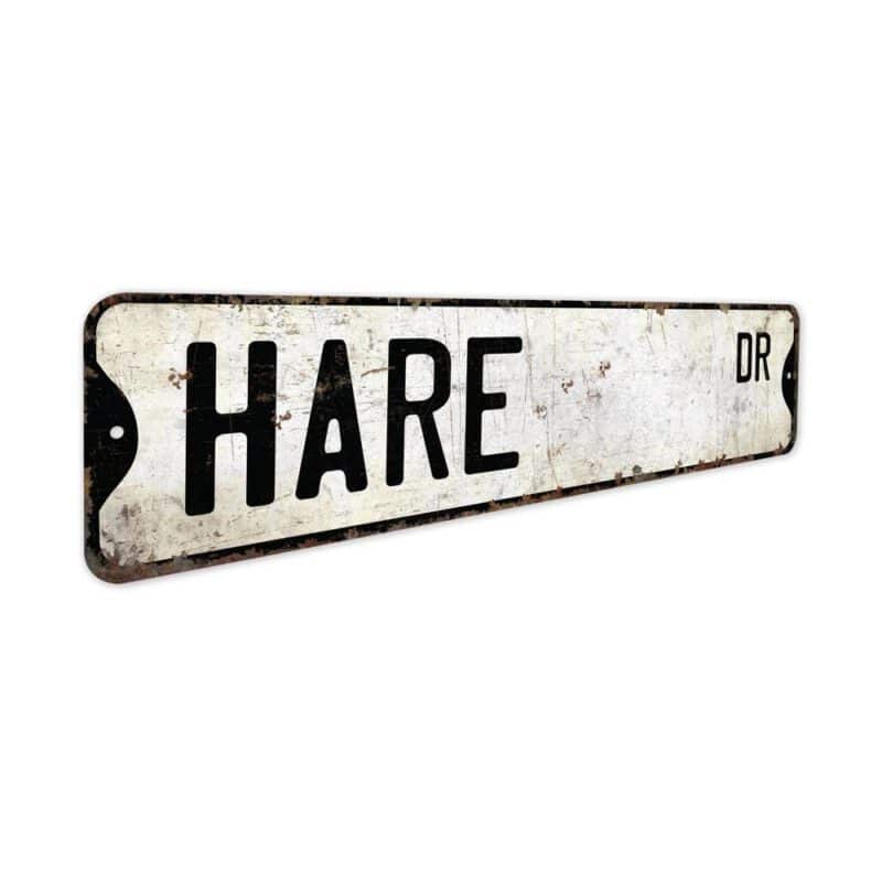 Hare-Premium-Quality-Rustic-Metal-Sign-3