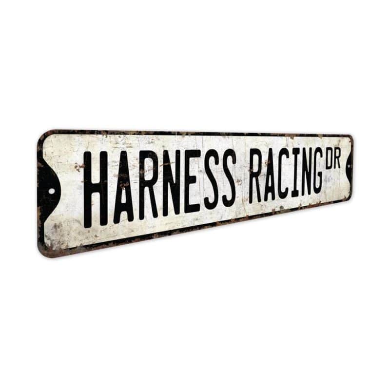 Harness-Racing-Premium-Quality-Rustic-Metal-Sign-3