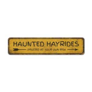 Haunted-Hayrides-Premium-Quality-Rustic-Metal-Sign-2