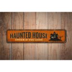 Haunted-House-Premium-Quality-Rustic-Metal-Sign-Images