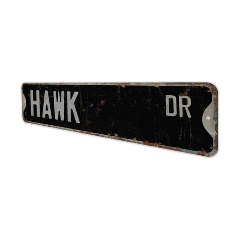 Hawk-Premium-Quality-Rustic-Metal-Sign-8