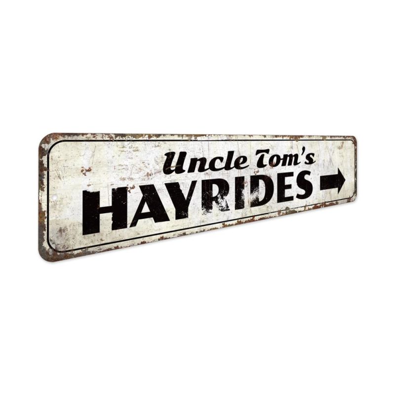 Hayrides-Sign-Premium-Quality-Rustic-Metal-Sign-3