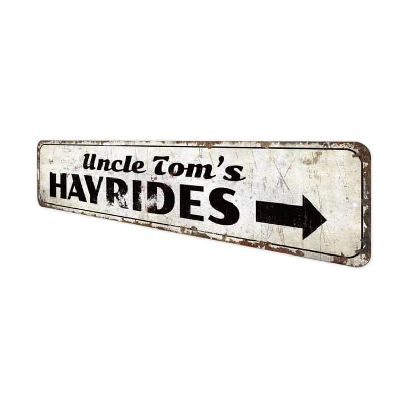 Hayrides-Sign-Premium-Quality-Rustic-Metal-Sign-4