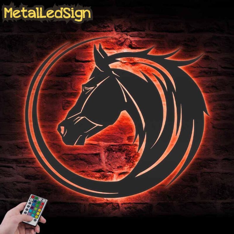 Head-Horse-Circle-Metal-Wall-Art-LED-Light-5.jpg