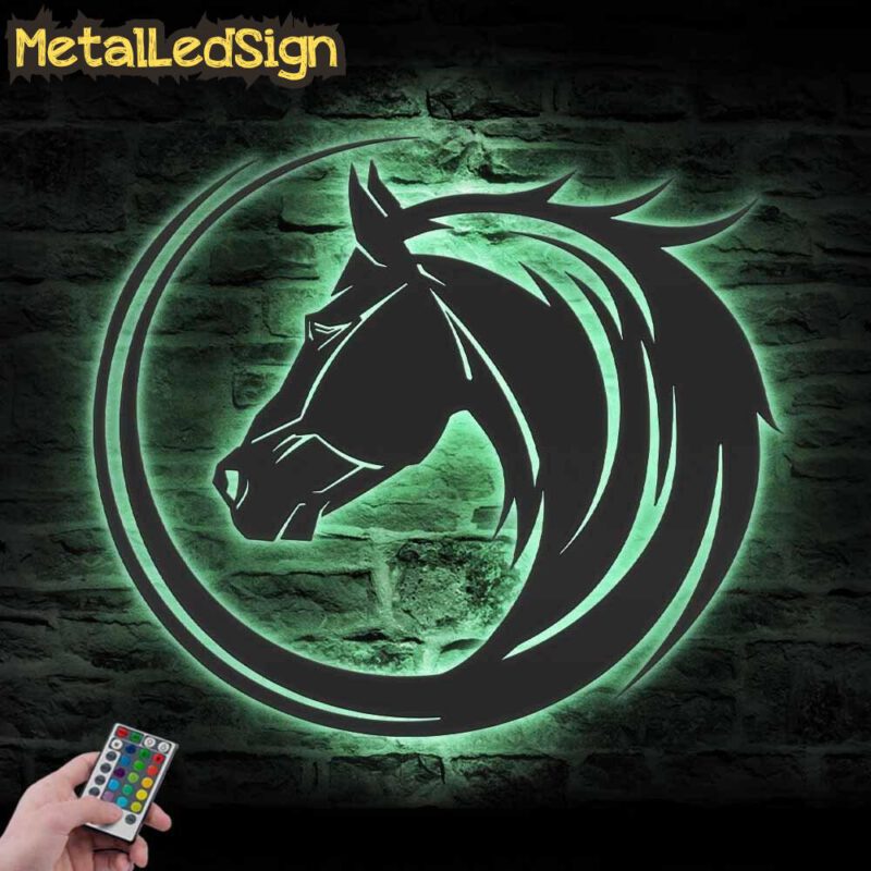 Head-Horse-Circle-Metal-Wall-Art-LED-Light-7.jpg