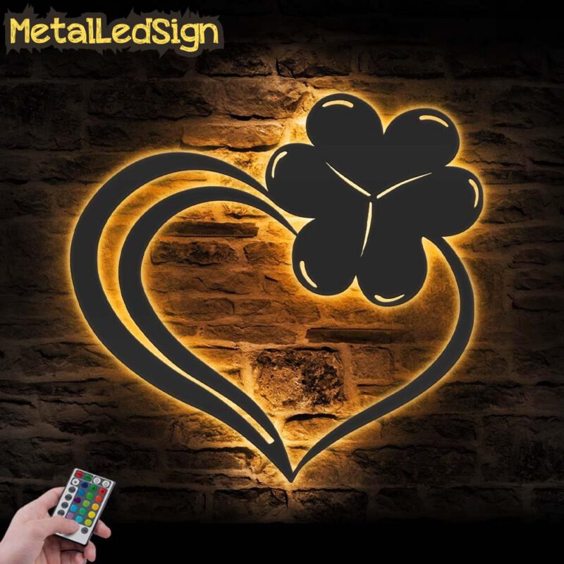 Heart-Shamrock-Metal-Wall-Art-LED-Light-5.jpg