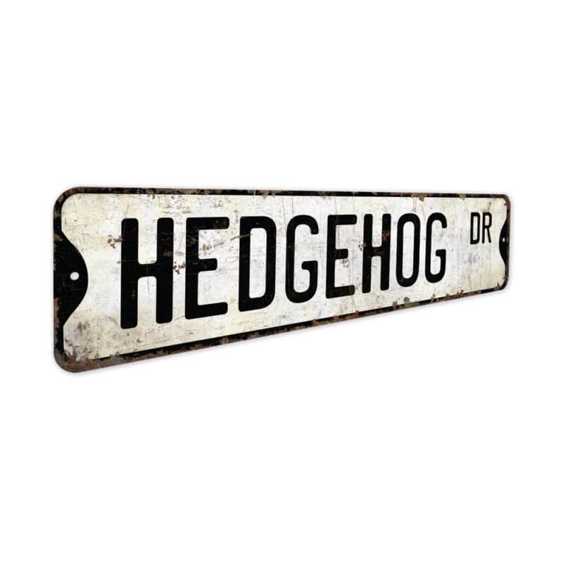 Hedgehog-Premium-Quality-Rustic-Metal-Sign-3